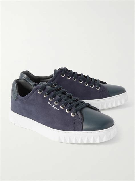 salvatore ferragamo cube sneakers